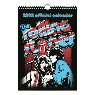 Image of Grupo Erik Wall Calendar 2025 The Rolling Stones A3 2025, Planner Family Gifts