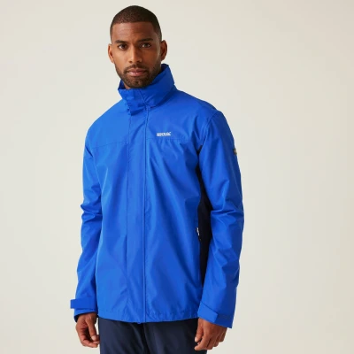 Image of Regatta Men&#039;s Water repellent Matt II Waterproof Jacket Olympian Blue Navy, Size: Xxl