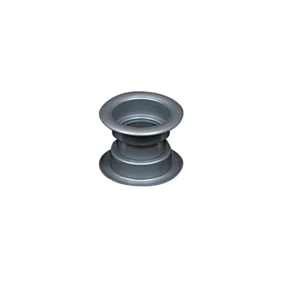 Image of Satin Bathroom Door Air Vent Sleeve 55mm / 2&quot; Ventilation Cover Grey T14MSS