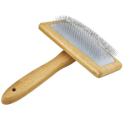 Image of Slicker Brushes for dogs, Dog Brush Long hair, Pet Professional Shedding Grooming Tools Cat Pin with Non slip Handle,Suitable Medium and Haired Dogs Cats