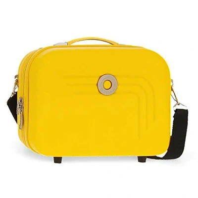 Image of Movom Riga Adaptable Beauty Case Yellow 29x21x15 cm ABS