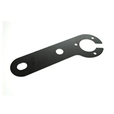 Image of 7 + 13 Pin Towbar Socket Mounting Bracket, Plate, Single, Trailer, Van, Maypole