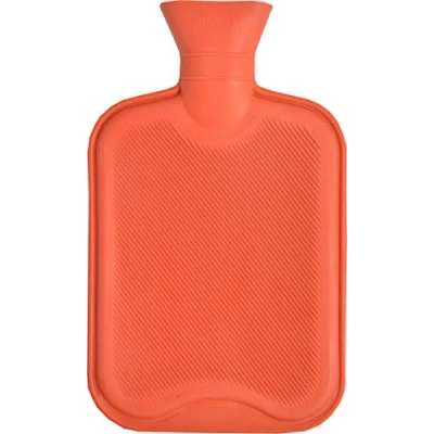 Image of Vagabond Bags Ltd 2L Red Ribbed Hot Water Bottle