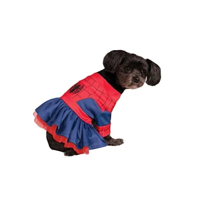 Image of Rubie&#039;s Official Spider Girl Pet Dog Costume Halloween