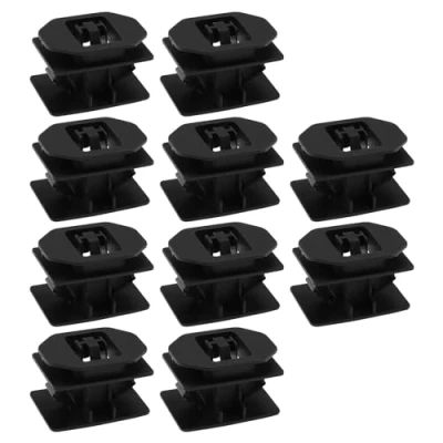 Image of the Lord of Tools 10PCS Rocker Panel Moulding Clip Side Skirt Sill Trim Clips 5234172/W716350 S300 Compatible with Ford 2005 2007 Taurus 2008 2009 Black