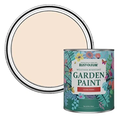 Image of Rust Oleum Pink Mould Resistant Garden Paint In Gloss Finish Melrose 750ml