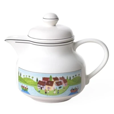 Image of Villeroy &amp; Boch Design Naif 0.90 Litre Teapot, 6 Persons