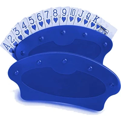 Image of Lifeswonderful Pair of Hands Free Bridge, Poker, Uno Playing Card Holders Ideal for the Elderly, Arthritis Sufferers etc
