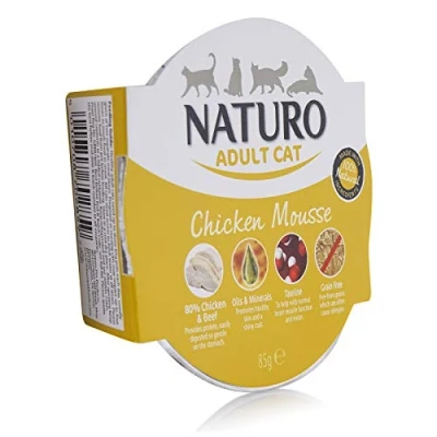Image of Naturo Cat Mousse Chicken Wet Food 85g