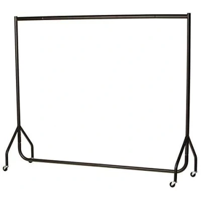 Image of MSF Black Heavy Duty Clothes Rail Garment size 3Ft x 5Ft High, (3Feet(W) 5Feet(H))