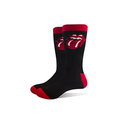 Image of The Rolling Stones Ankle Socks Classic Tongue Official Mens (UK Size 7 11) One