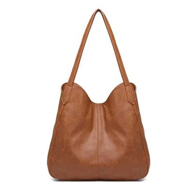 Image of Miss Lulu Shoulder Bag for Women Fashion Handbag, Three Compartment, Can Hold 9.7&#039; Tablet