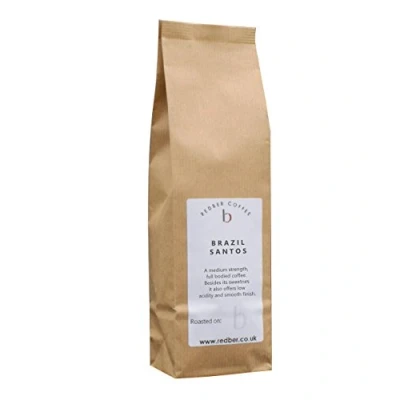 Image of Redber Brazil Santos, Coffee Roasted to Order (Medium, Beans 250g)