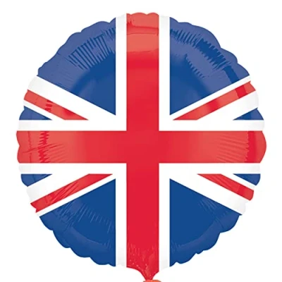 Image of Amscan 2253801 18Ic: Ppp Gb Flag