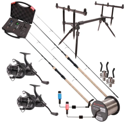Image of Ultimate Bionic High End Carp Set 3.5lbs Cork handle fishing combo