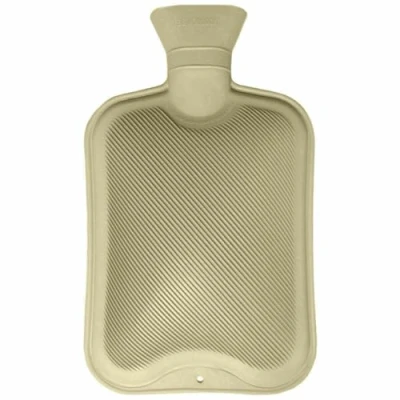 Image of LUXE DIVA Large 1L Hot Water Bottle Natural Warmer Rubber