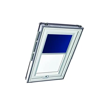Image of Original Roto Roller Blind Exclusive ZRE Daylight For Roof Windows Guide Rail Silver Series Designo R6/R8, i8 and Classic 64/84 Size 094/078 09/07 Colour Night Blue
