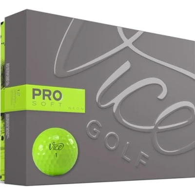 Image of Vice Golf Pro Soft Lime Balls
