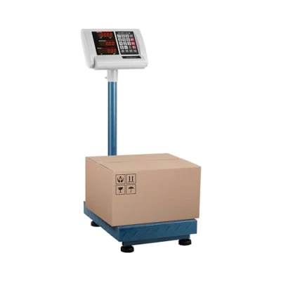 Image of Steinberg Systems Platform Scale Parcel Industrial SBS PF 100/10B (100 kg / 10 g, 40 x 30 cm, hours battery, Folding display, Adjustable background lighting)