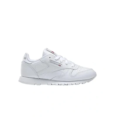 Image of Reebok Boy&#039;s Classic Leather Sneaker, White 1, 11.5 UK Child