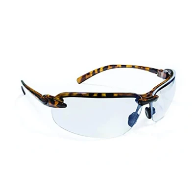 Image of Riley Eyewear Aspini Tortoise Shell Sunglasses Contemporary Stylish Work Safety Glasses (Indoor/Outdoor Lens)