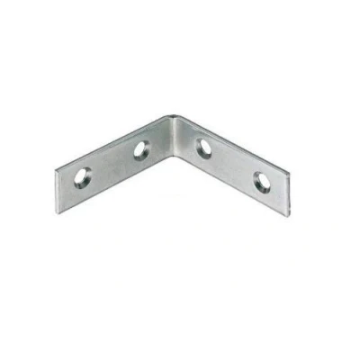 Image of 40x40x16mm 90 Degree Right Angle Metal L Shaped Bracket Corner Brace Fixing Shelf Support Repair x4