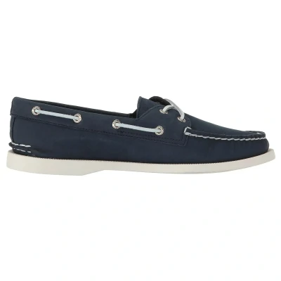 Image of Sperry Top Sider Women&#039;s A/O 2 Eye Nautical, Blue Navy Navy, 5.5 UK