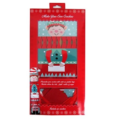 Image of Make Your Own Elf Christmas Crackers Box of 6