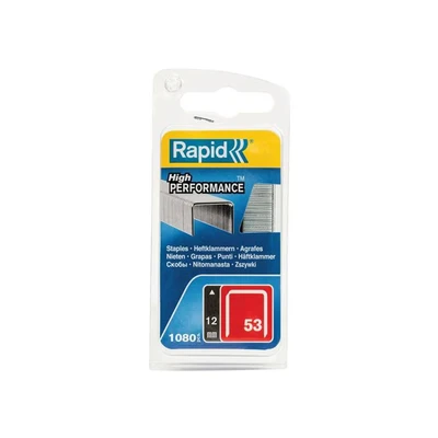 Image of Rapid High Performance Staples, No.53, Leg Length 12 mm, 40109505 1080 Pieces