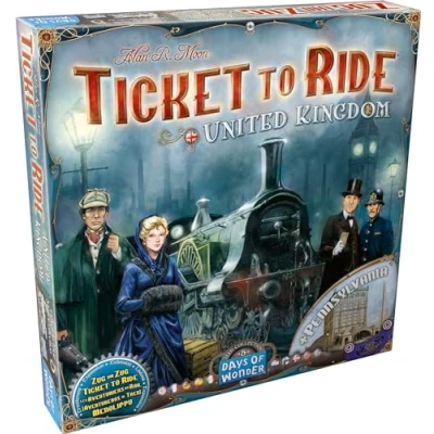 Image of Ticket to Ride UK &amp; Pennsylvania Uitbre