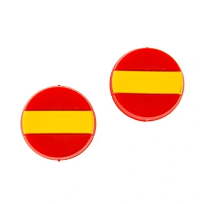 Image of Tennis Feel Vibration Dampeners National Flags 2 Pack Spain