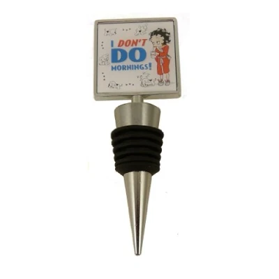 Image of Betty Boop Bottle Stopper I Don&#039;t Do Mornings