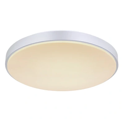 Image of Globo Sonny LED ceiling light, silver, CCT, Ø 41 cm