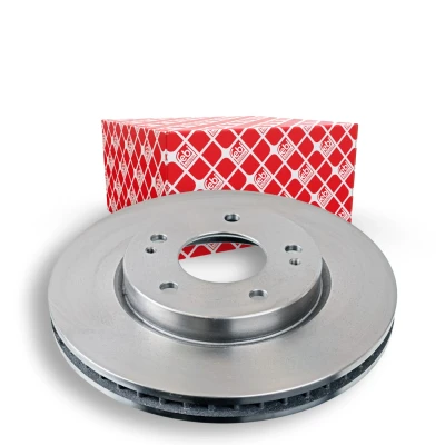 Image of 4615A054, 4615A069, MR510965, MR510966, MR510967 Brake disc FEBI BILSTEIN 108460 Front Axle 276mm 26mm 5 Hole 114,3mm internally vented Coated