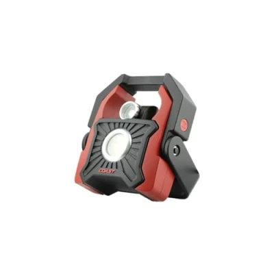 Image of Coast WLR10 6870 Combined Lumens Rechargeable Plus LED Worklight with 360 degree Swivel and Fixed Flood Light, Power Bank, Battery Charge Indicator