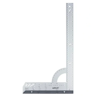 Image of Wolfcraft Universal Angle &amp; Try Square I 5206506 For Measuring, Marking, Drawing and Guided Cutting Scaling in Inch
