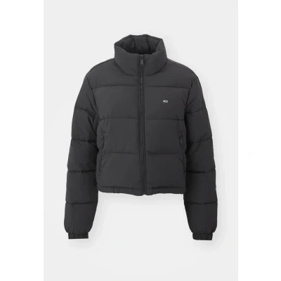 Image of Tommy Hilfiger Women&#039;s Tjw Crp Essential Puffer Dw0dw18828 Jacket, Black (Black), XL
