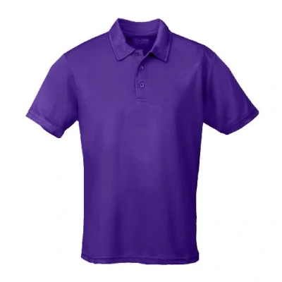 Image of AWD Just Cool Breathable Polo Shirt Purple 2XL