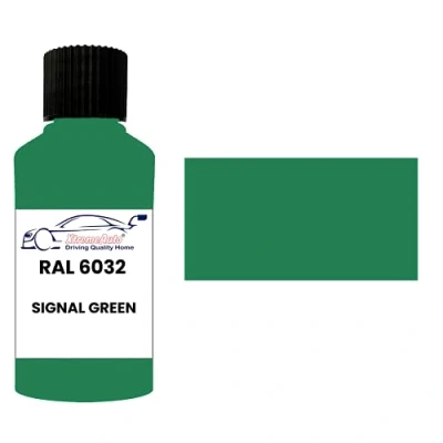Image of Xtremeauto RAL 6032 Signal green GLOSS TOUCH UP PAINT BRUSH REPAIR SCRATCH UPVC PVC METAL WOOD