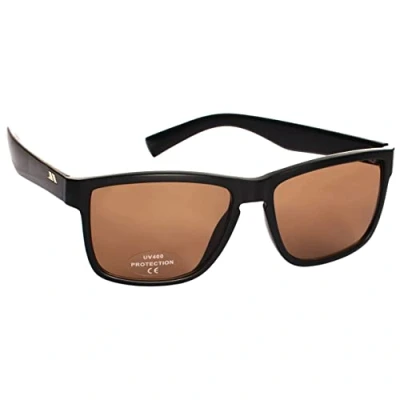 Image of Trespass Mass Control, Black, Sunglasses with UV Protection &amp; Cloth Bag / Category 2 Lenses, Nicht zutreffend
