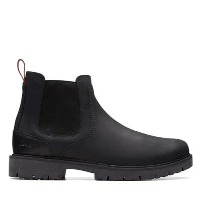 Image of Clarks Rossdale Top Mens Chelsea Boots 10 Black
