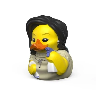 Image of TUBBZ Mini Monica Geller Collectible Vinyl Rubber Duck Figure Official Friends Merchandise Retro Comedy Movies &amp; TV