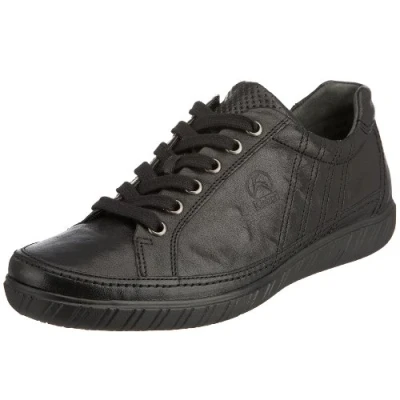 Image of Gabor Women&#039;s Amulet Flat Leather Patent Black 96.458.21 6 UK