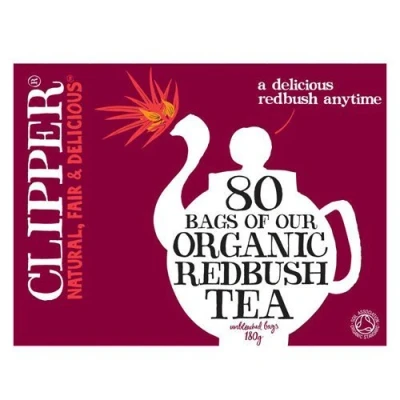 Image of (12 PACK) Clipper Organic Infusion Redbush 80 Bag 12 PACK BUNDLE