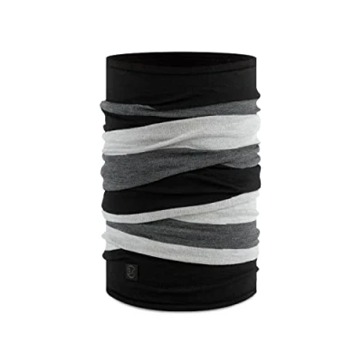 Image of Buff Unisex Merino Wool Move Tubular Bandana Scarf Graphite