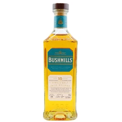 Image of Bushmills Irish Single Malt (Unboxed) 10 year old Whiskey 70cl 40% ABV