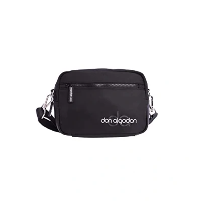 Image of Don Algodón Zaira, Women&#039;s Bag, 22 x 8 16 cm Black Size: Bandolera pequeña