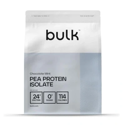 Image of Bulk Pea Protein Isolate Powder, Vegan Shake, Chocolate Mint, 2.5 kg, 83 Servings, Packaging May Vary