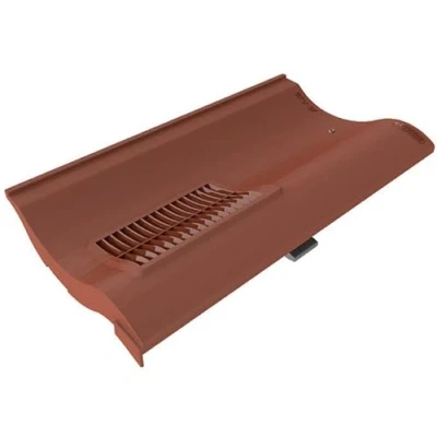 Image of Timloc Single Pantile Tile Vent 228mm x 108mm 394mm Red