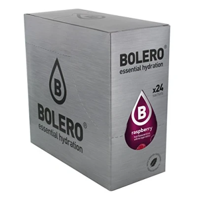 Image of Bolero Classic Powder Sachet, 9 g, Raspberry, 24 Count